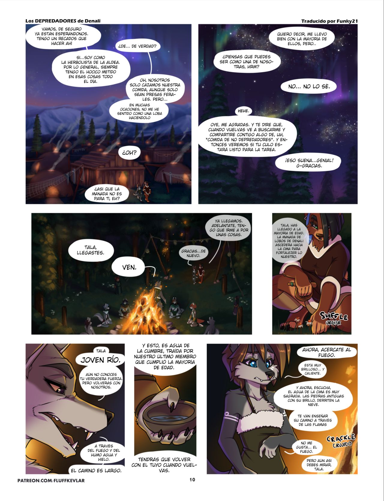 Predators of Denali | Los Depredadores de Denali page 10 full