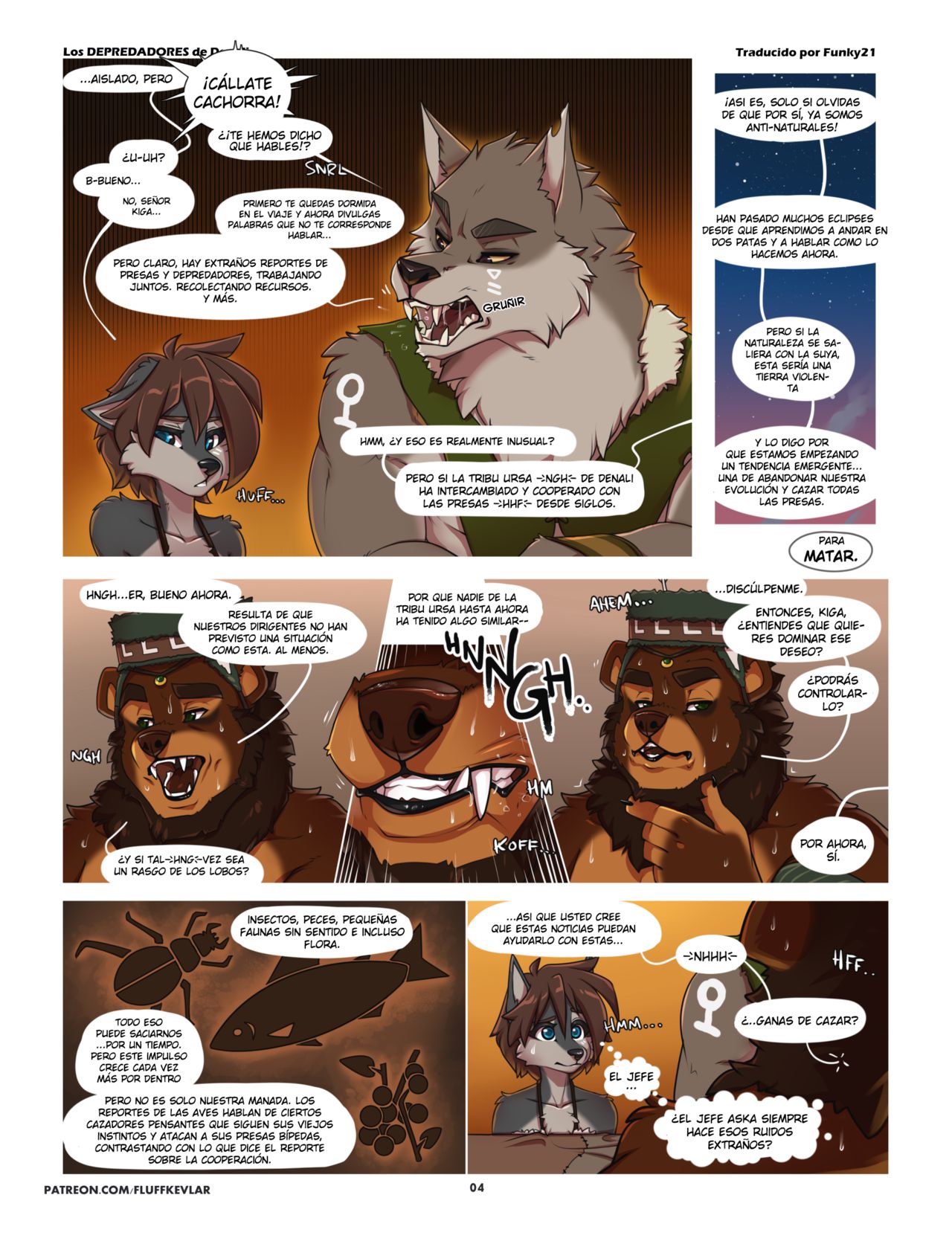 Predators of Denali | Los Depredadores de Denali page 4 full