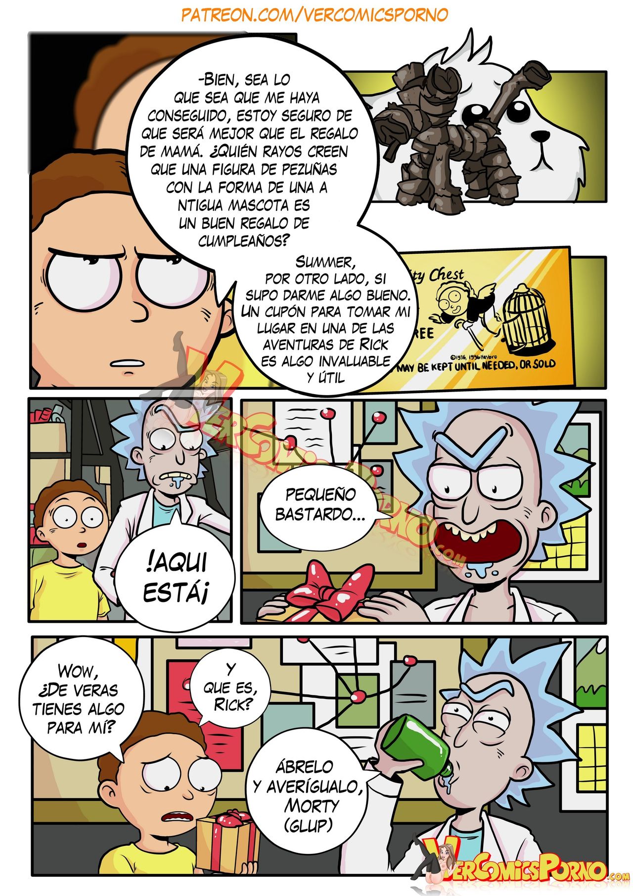 Rick &amp; Morty: Viaje de Placer page 3 full