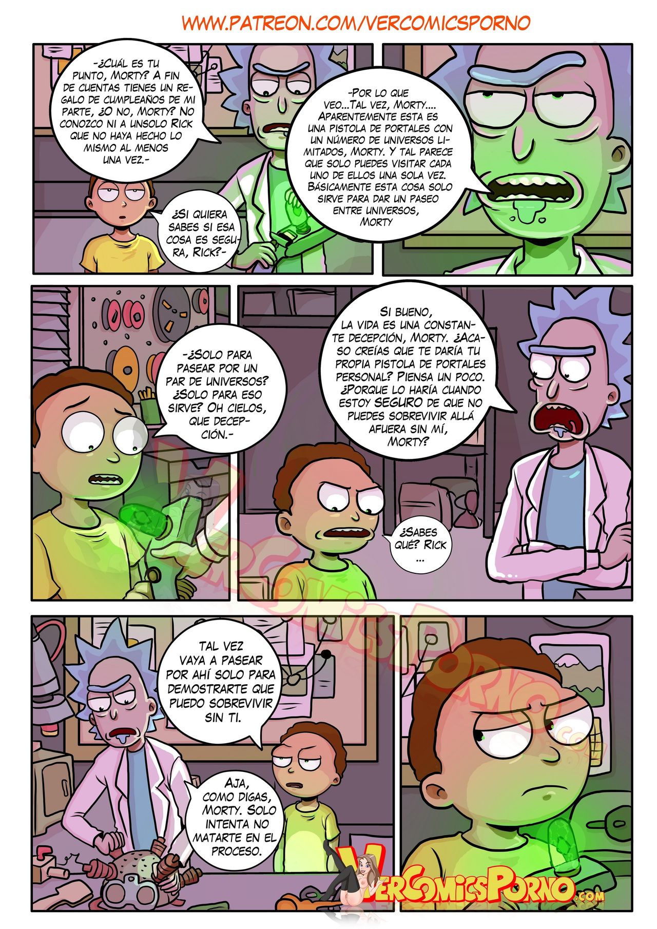 Rick &amp; Morty: Viaje de Placer page 5 full