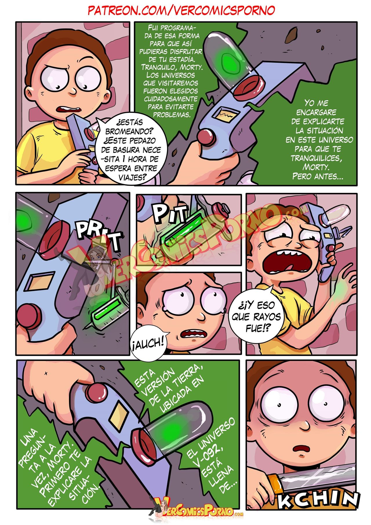 Rick &amp; Morty: Viaje de Placer page 9 full