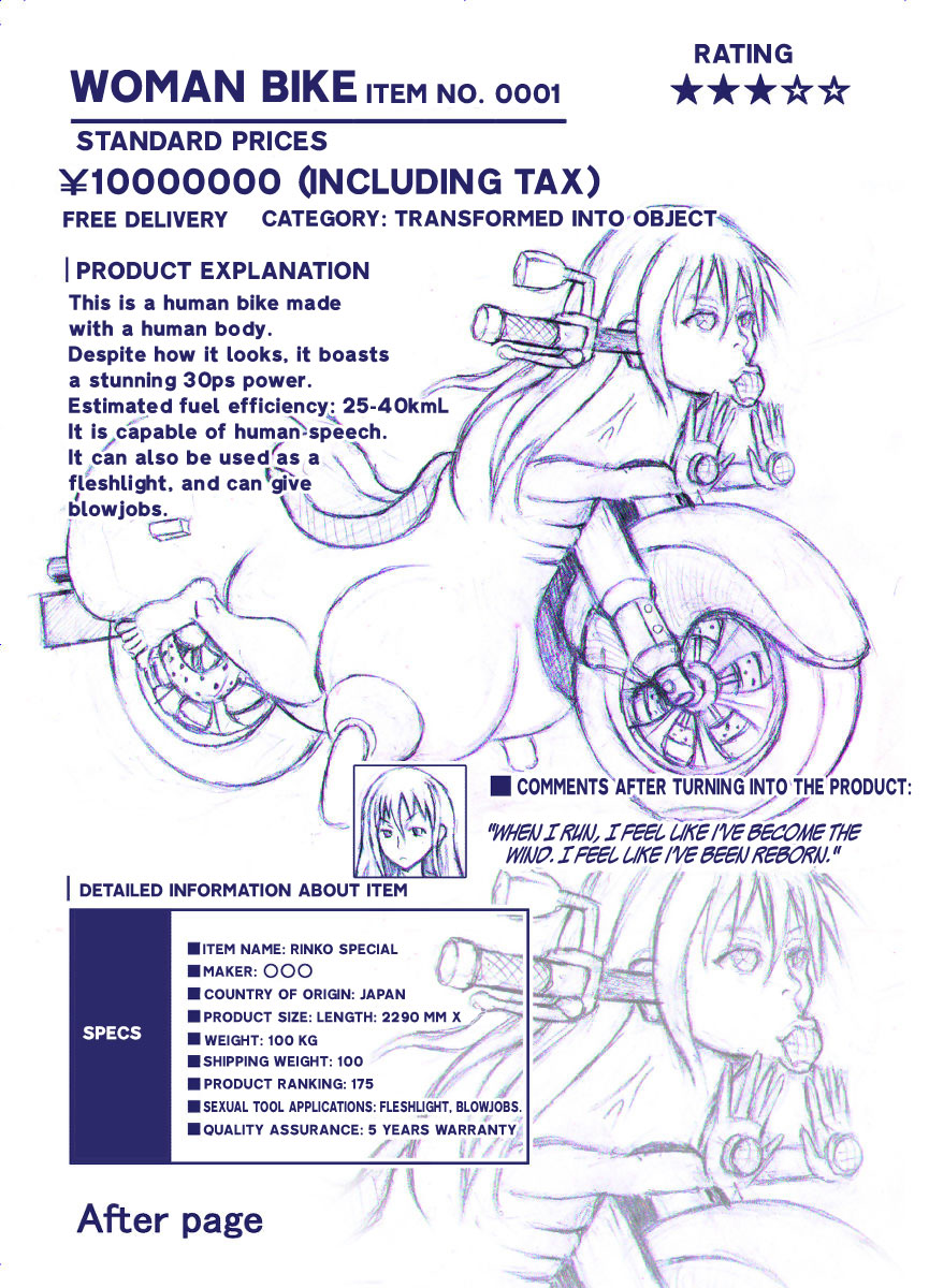 Discarded Plans: Female Body Modification Catalog page 2 full