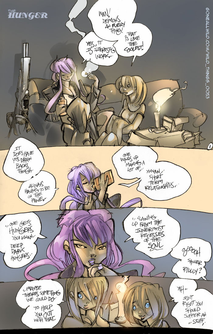 The Hunger page 1 full