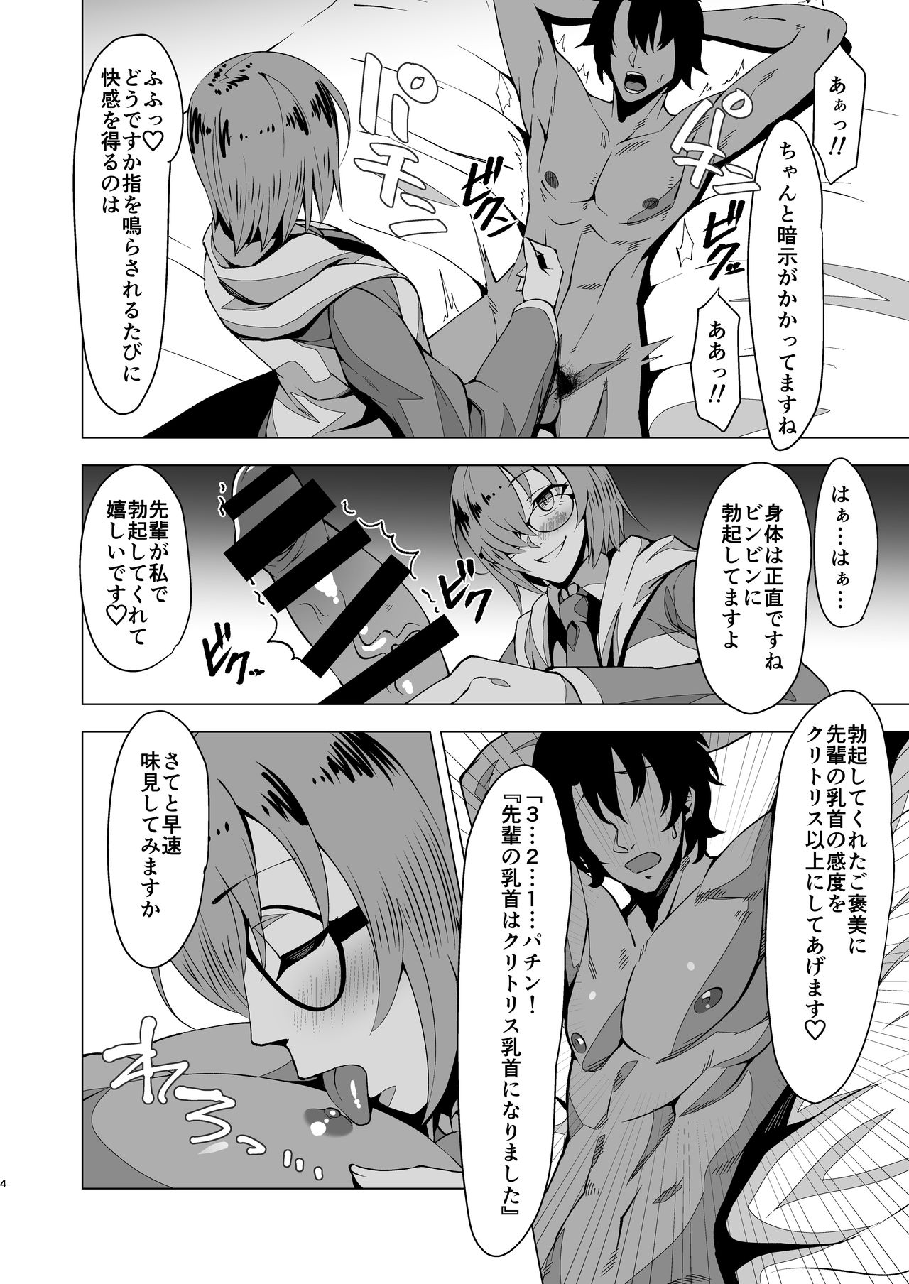 Dosukebe Mash Shasei Keikaku page 4 full