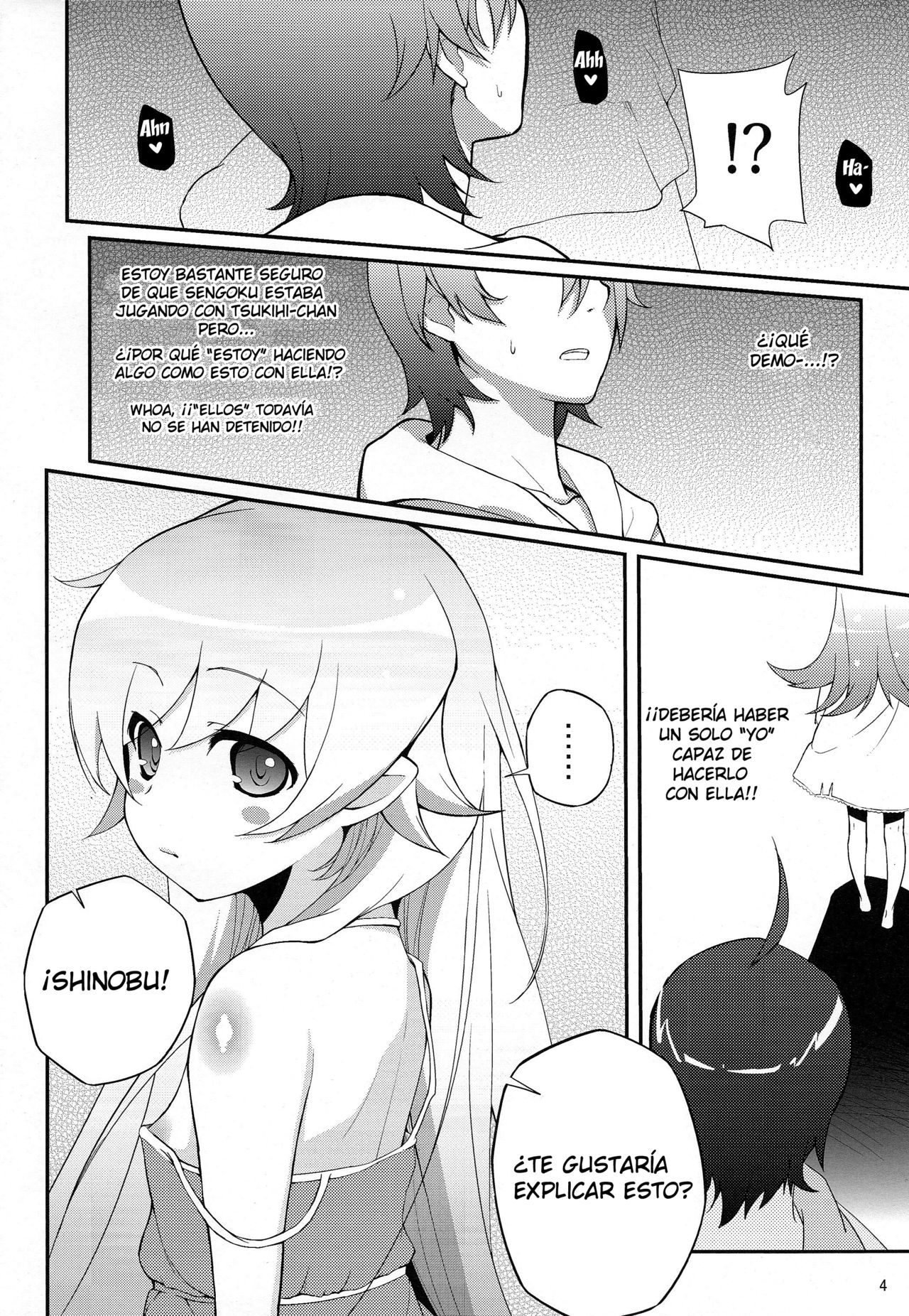 Pachimonogatari Part 3: Nadeko Slave | Pachimonogatari Parte 3- Nadeko Esclava page 4 full