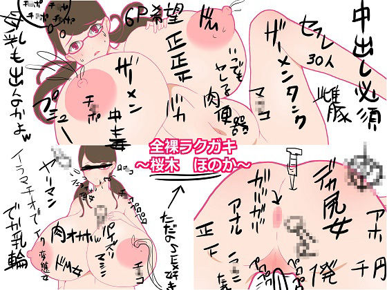 Zenra Rakugaki ~Sakuragi Honoka~ page 1 full