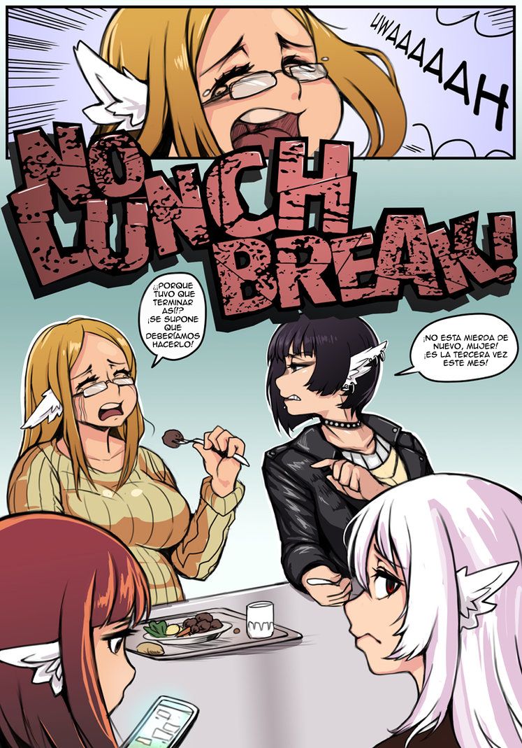 No Lunch Break! page 3 full