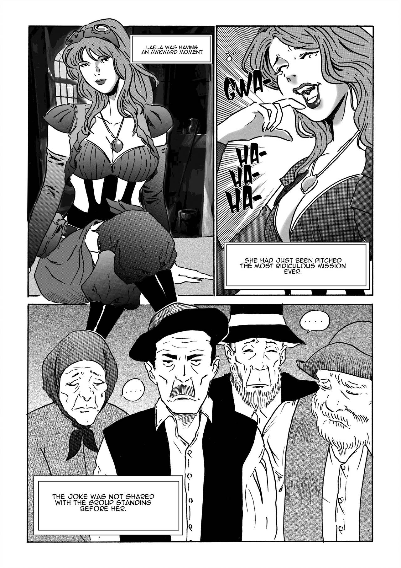 Carnal Fables: A Clockwork Myth page 1 full