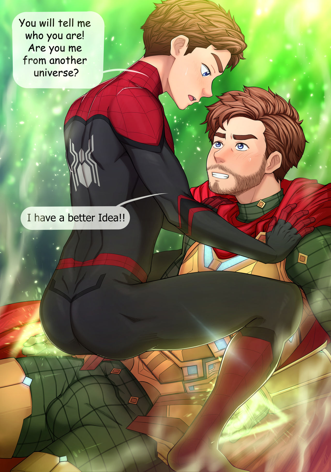 Spiderman - Peter X Mysterio #1 page 4 full