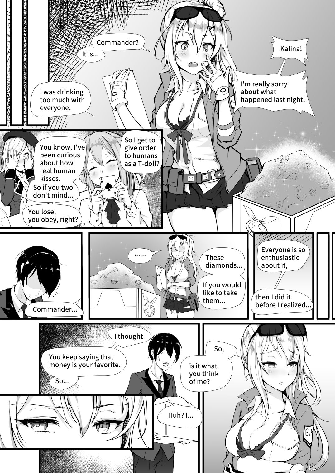 How Many Diamonds a Kiss Worth? page 5 full