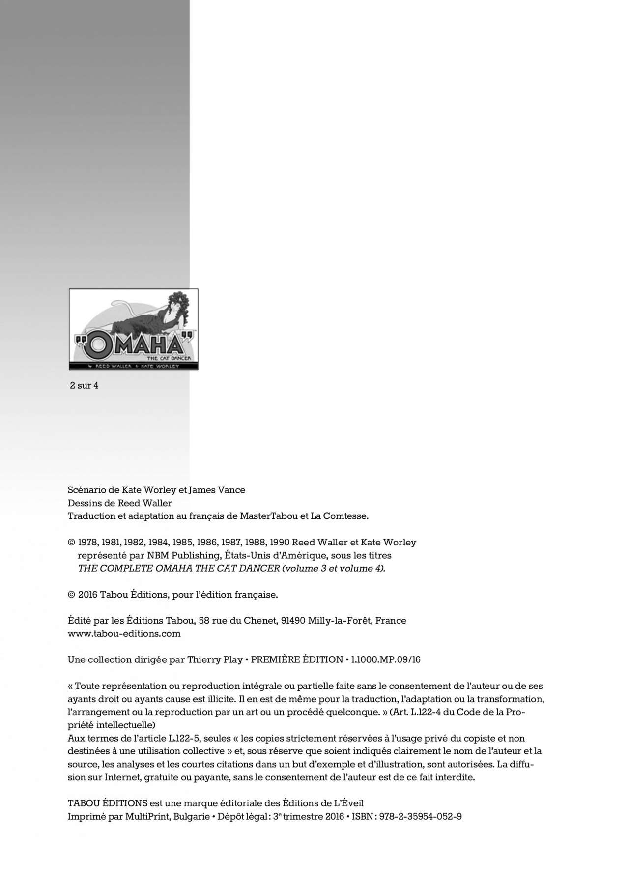 Les aventures complètes de «Omaha» danseuse féline 02 page 4 full