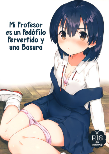 Sensei wa Lolicon de Hentai no Kuzu cover