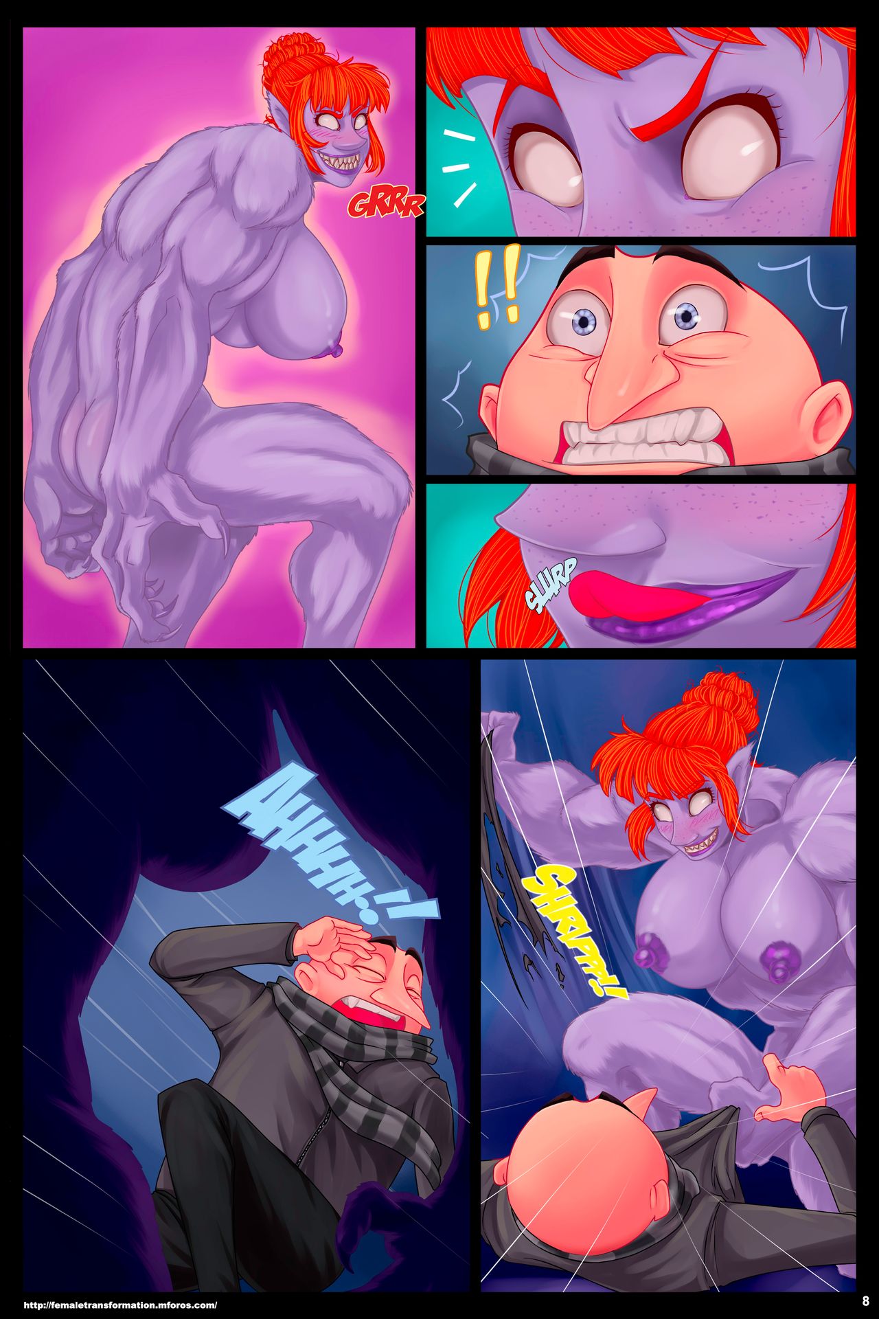 Lucy's Despicable Rampage! page 10 full