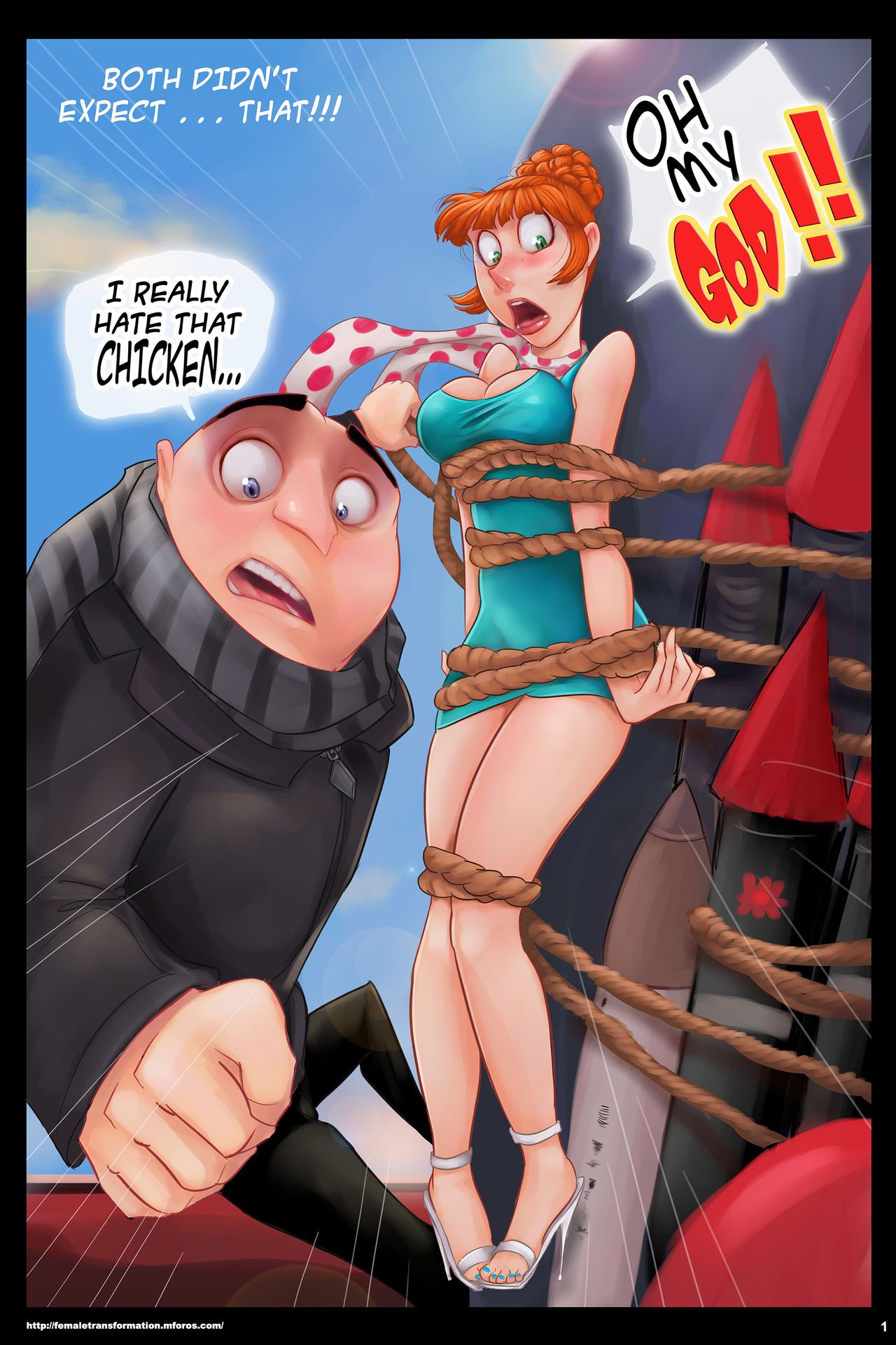 Lucy's Despicable Rampage! page 3 full