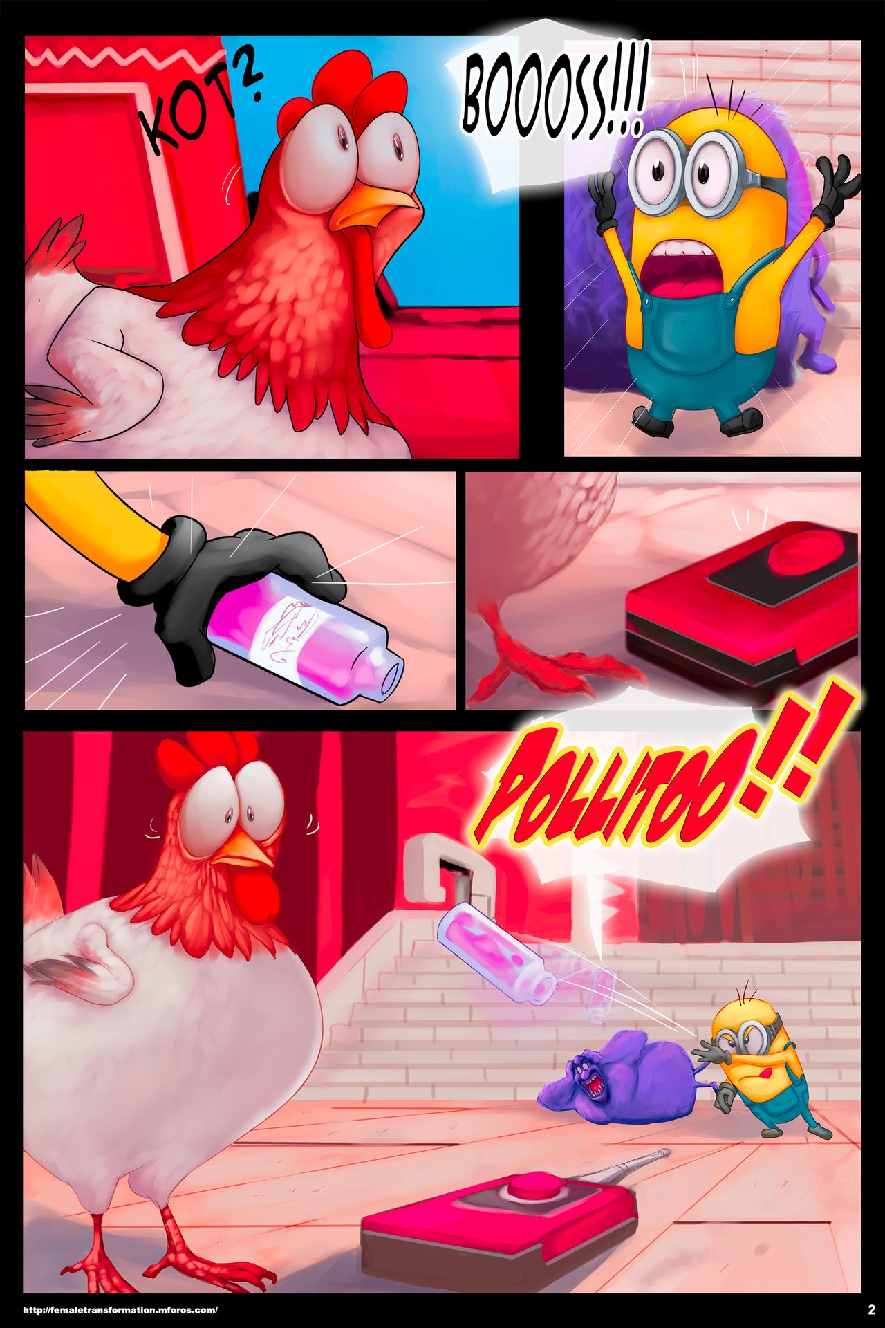 Lucy's Despicable Rampage! page 4 full