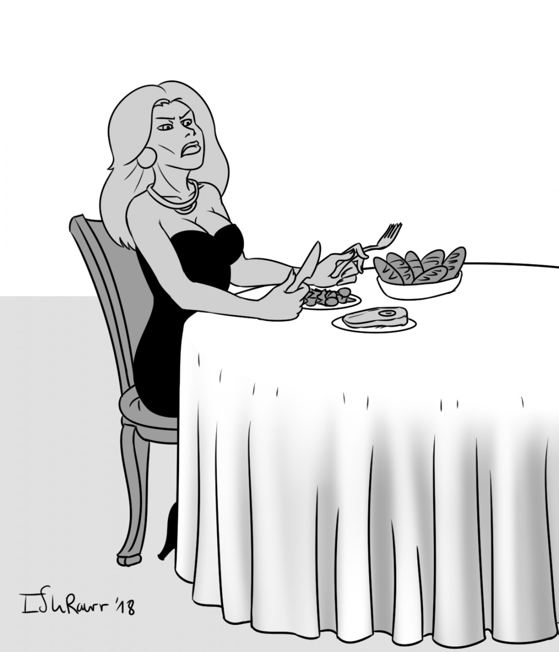 Pig in the Restaurant page 1 full