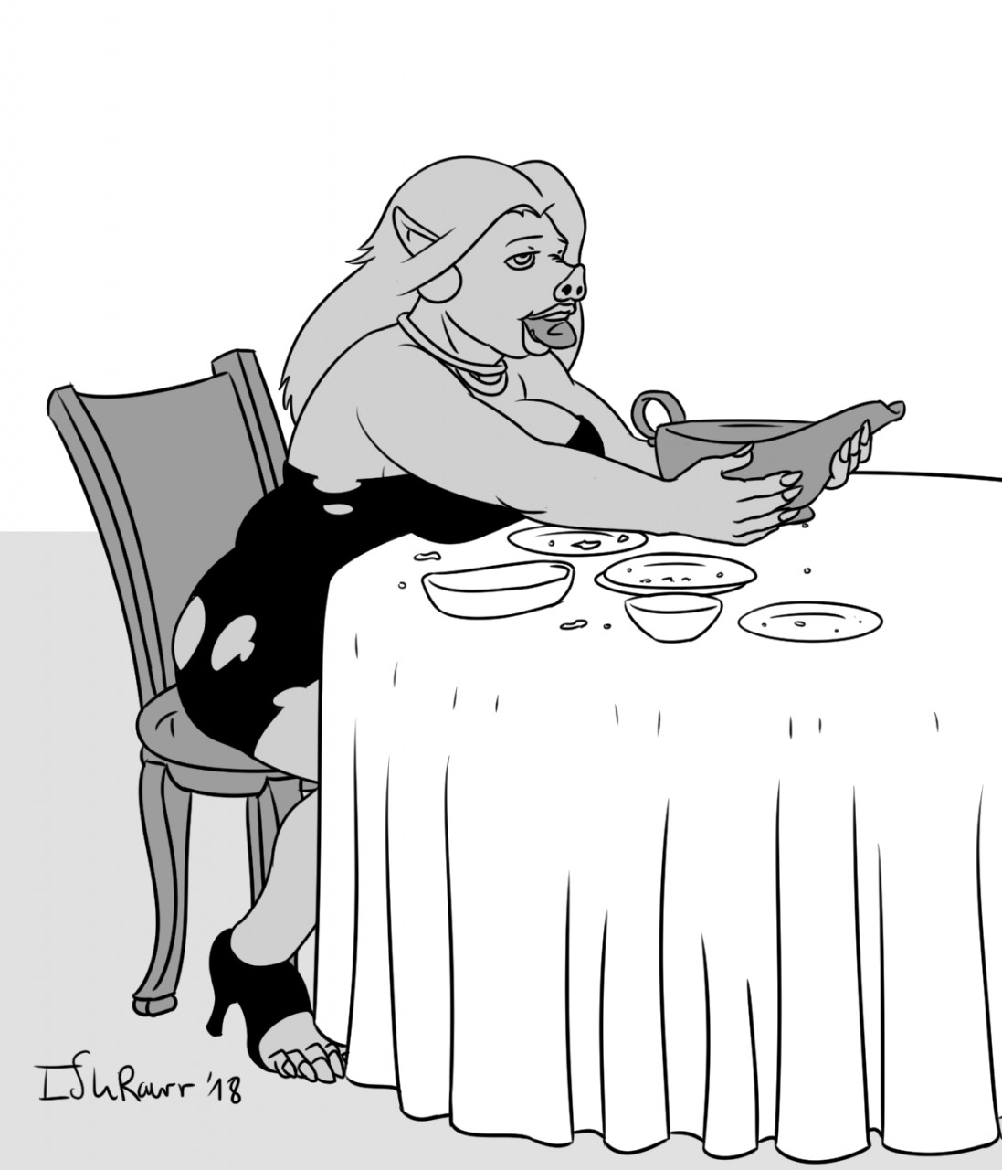 Pig in the Restaurant page 4 full