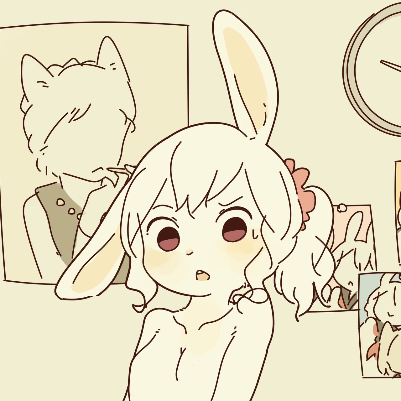 Yagi the Goat - Rabbit School Girl page 1 full