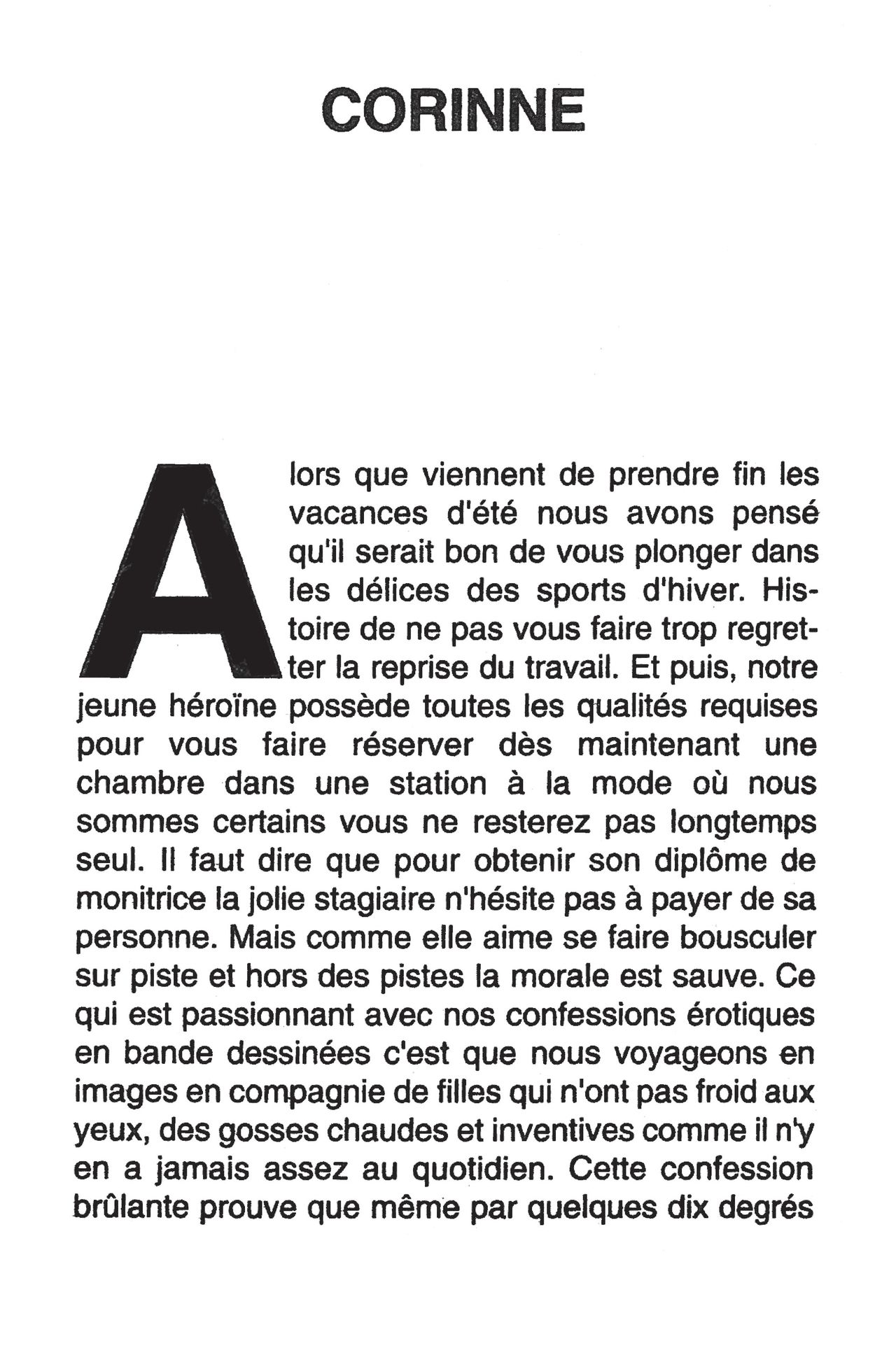 Corinne : Aux sports d’hiver, pour obtenir mon diplôme, j’étais prête à tout page 5 full