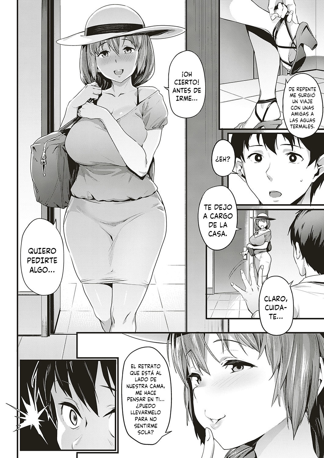 Tsukushi Tsuma no NTR Jijou  |  Las circunstancias del engaño de mi esposa page 8 full