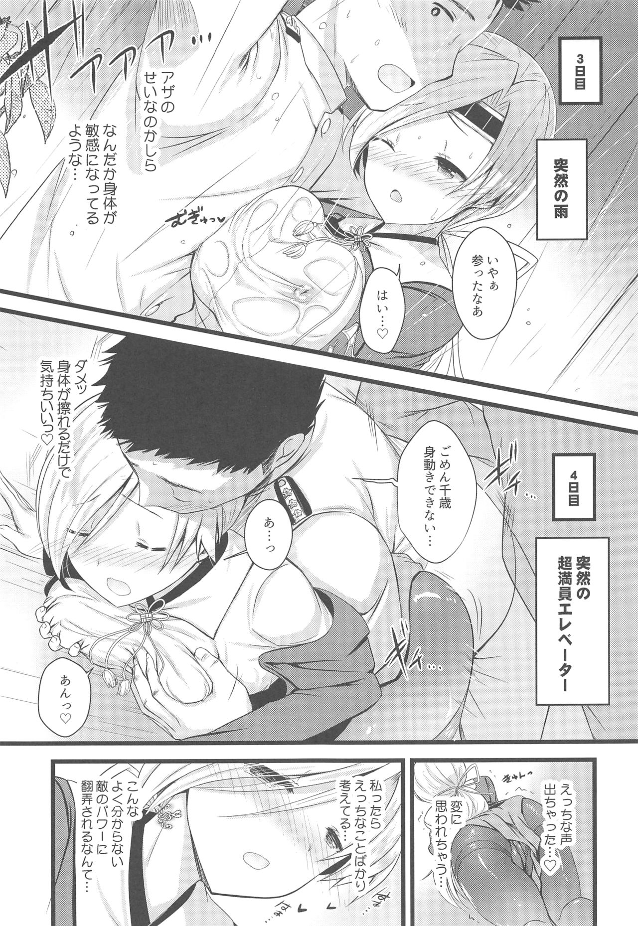 Chitose Ecchi na Happening wa Naisho ni Shite Kudasai ne page 6 full
