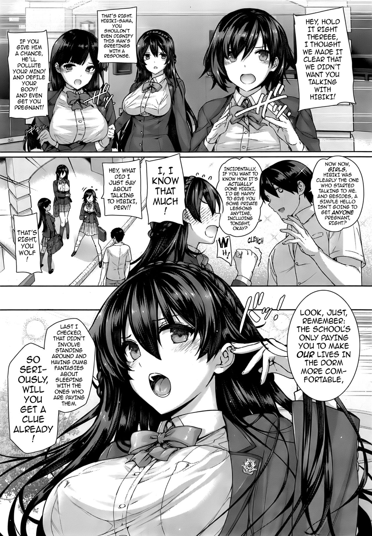 Amatsuka Gakuen no Ryoukan Seikatsu | Angel Academy's Hardcore Dorm Sex Life 1-2, 4-9 page 6 full