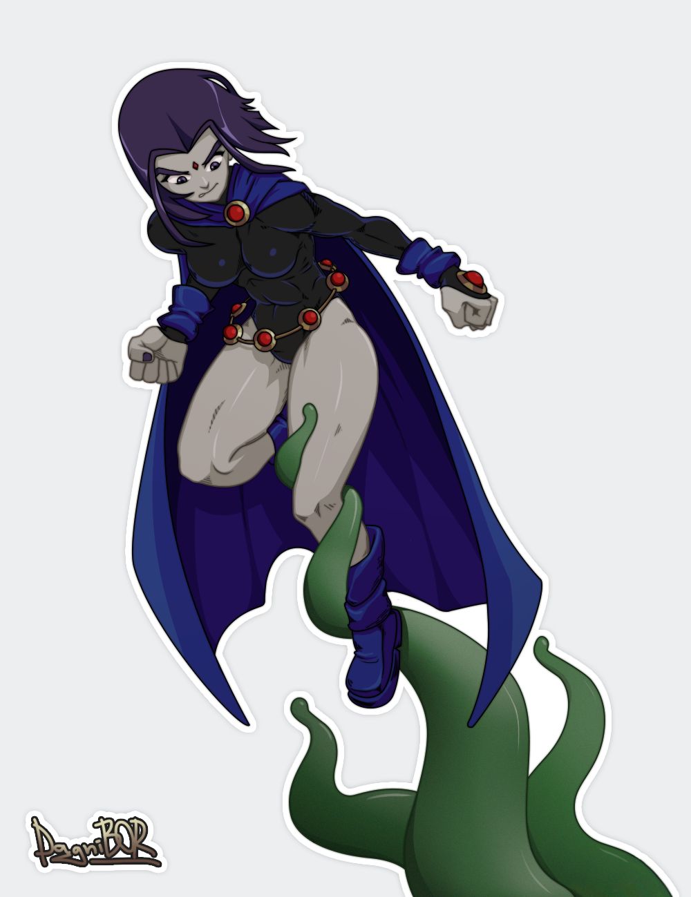 Raven vs Tentacles page 3 full