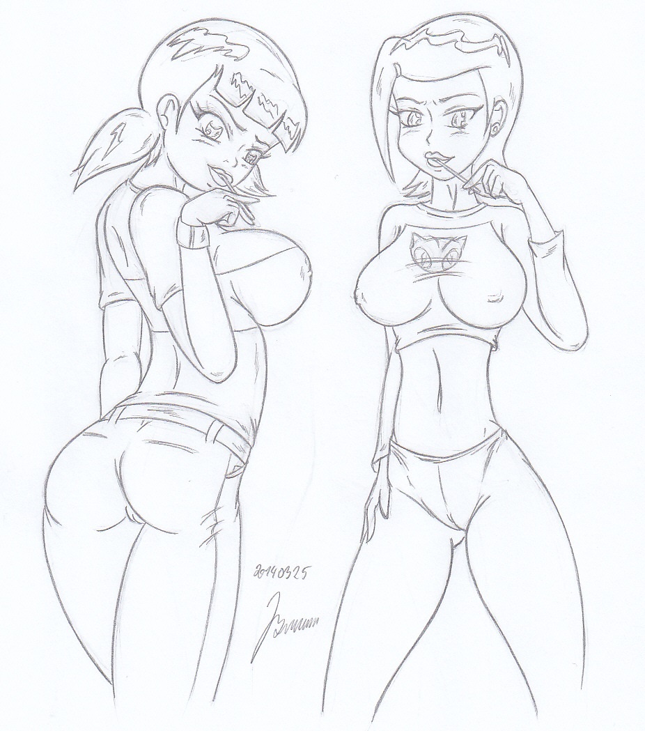 Penny Gadget _ Inspector Gadget_My miny Sketches work_1 page 10 full