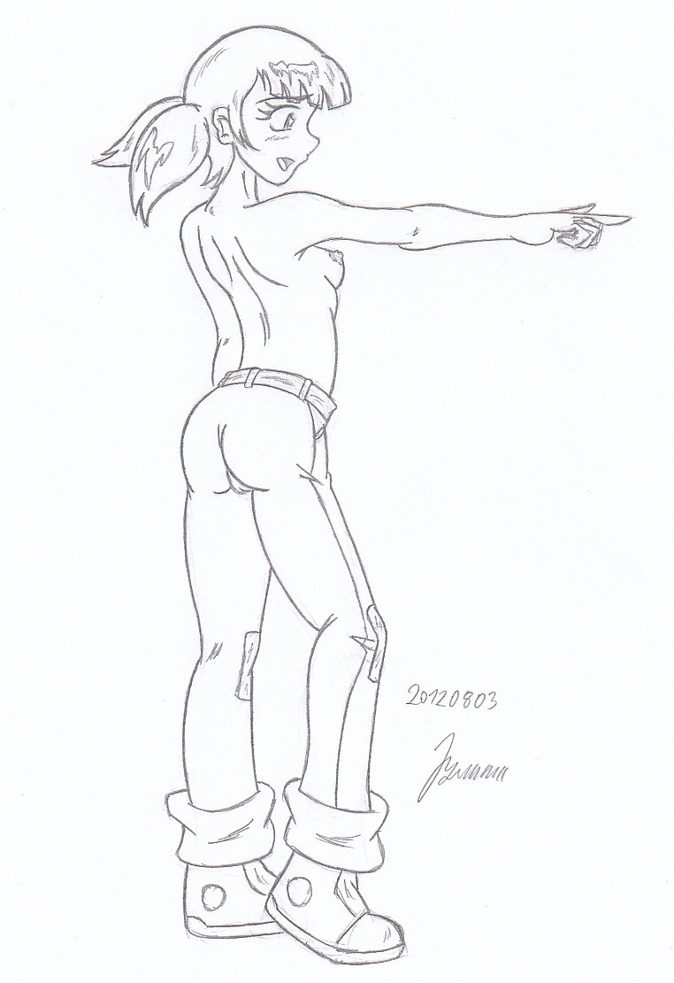 Penny Gadget _ Inspector Gadget_My miny Sketches work_1 page 2 full