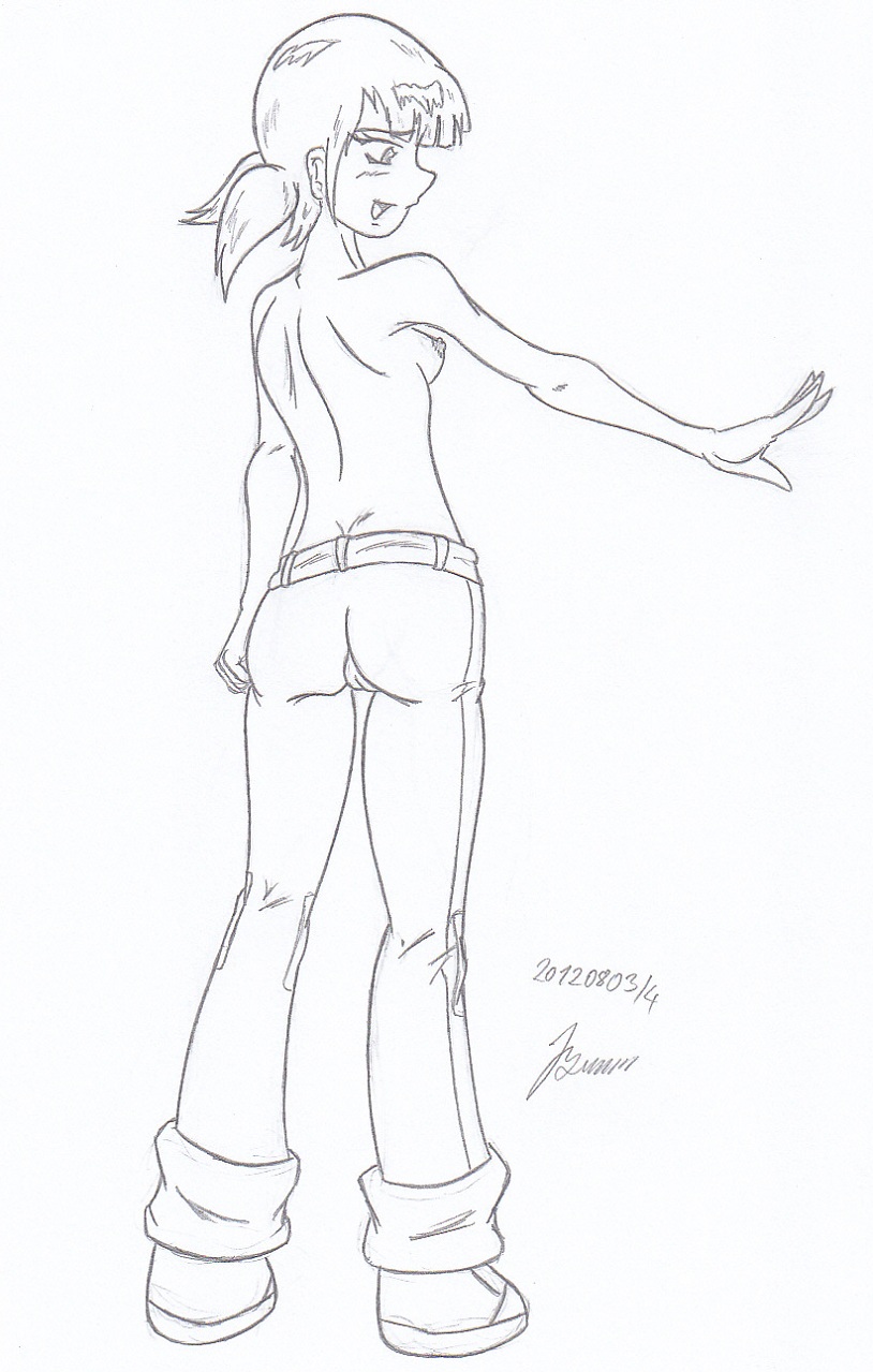 Penny Gadget _ Inspector Gadget_My miny Sketches work_1 page 4 full