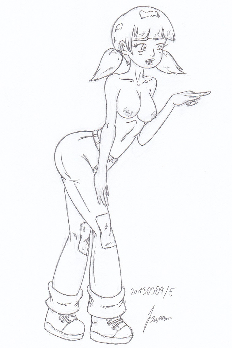 Penny Gadget _ Inspector Gadget_My miny Sketches work_1 page 5 full