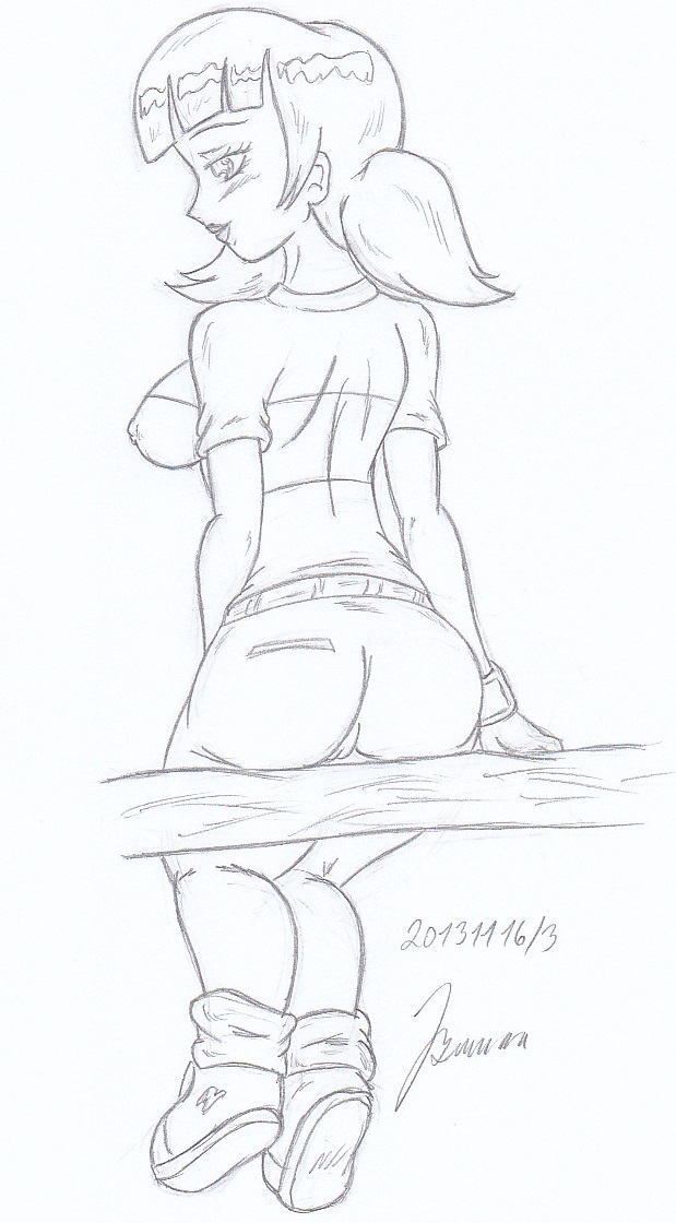 Penny Gadget _ Inspector Gadget_My miny Sketches work_1 page 8 full