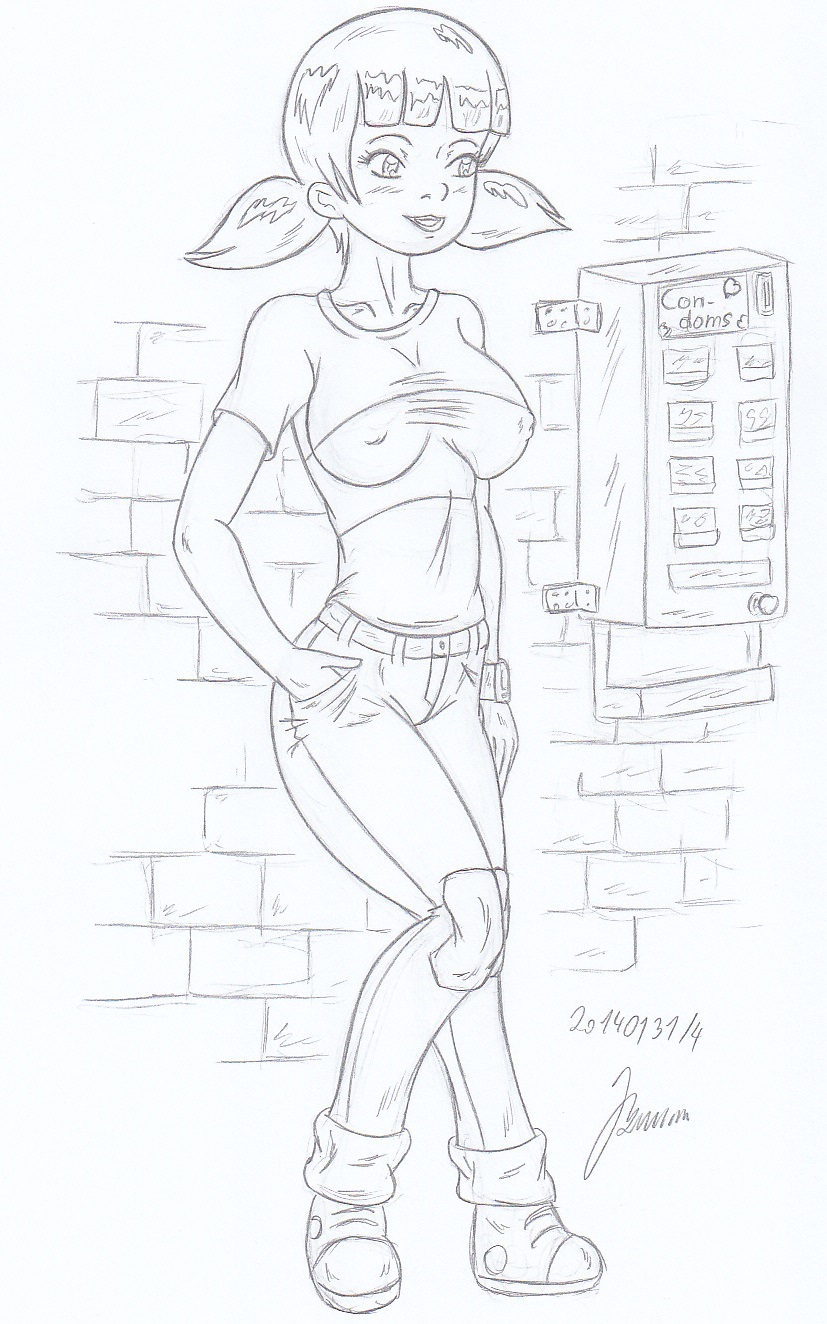 Penny Gadget _ Inspector Gadget_My miny Sketches work_1 page 9 full