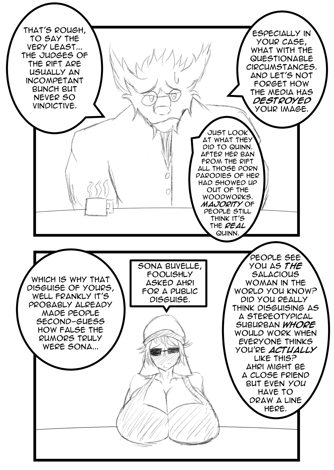 Very Rough Comic Practice page 5 full