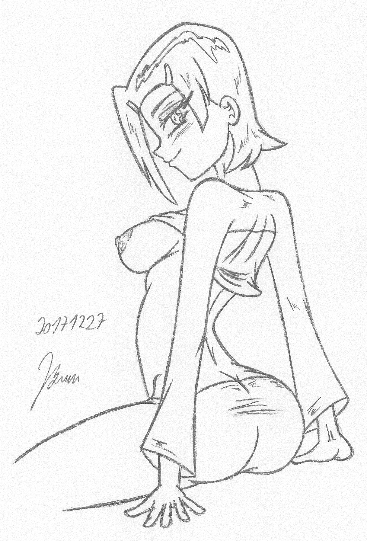 Gwen Tennyson_ ben10_My miny Sketches work_5 page 1 full