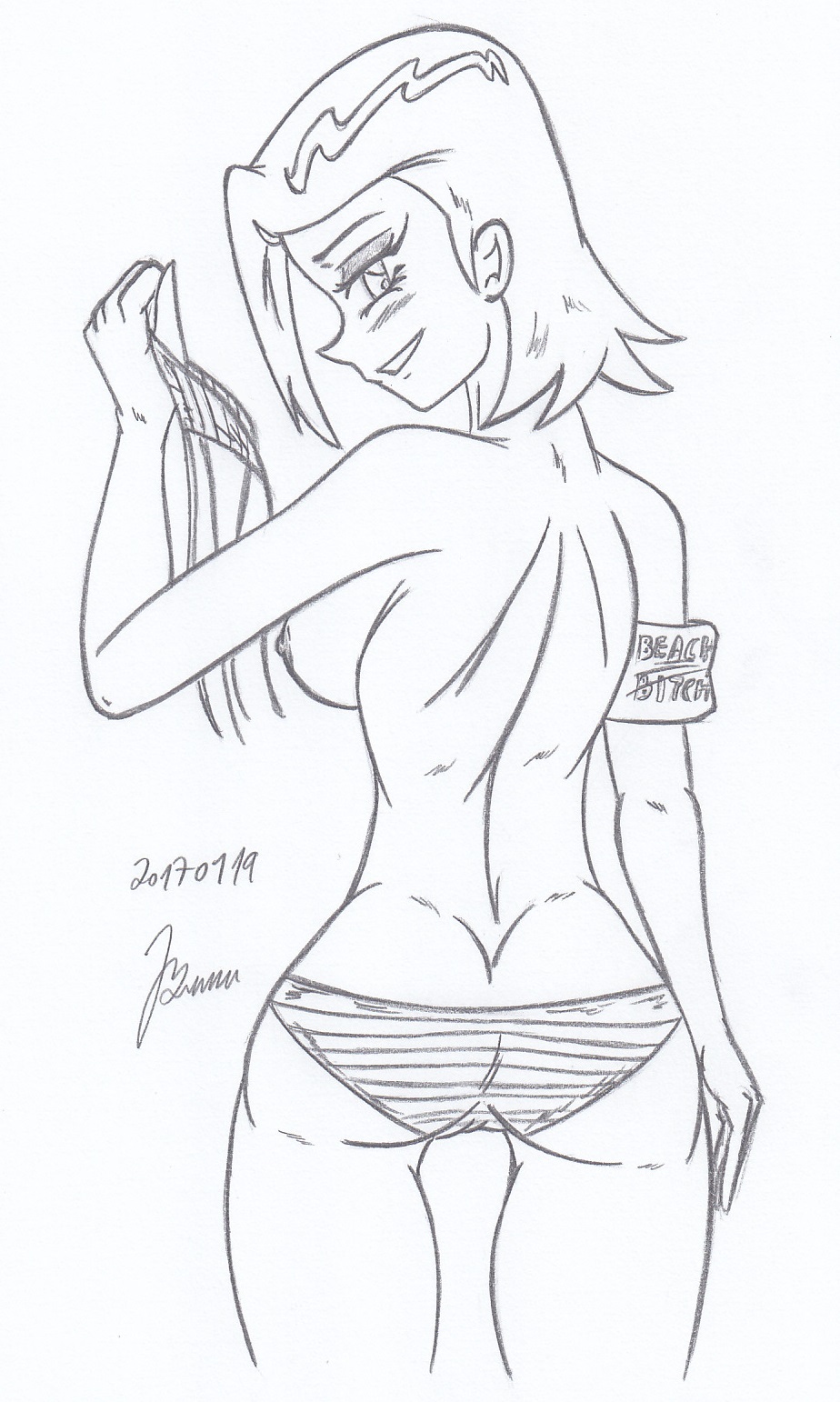 Gwen Tennyson_ ben10_My miny Sketches work_5 page 4 full