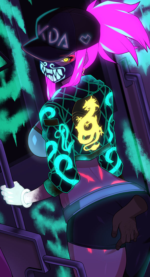 K/DA Akali page 6 full