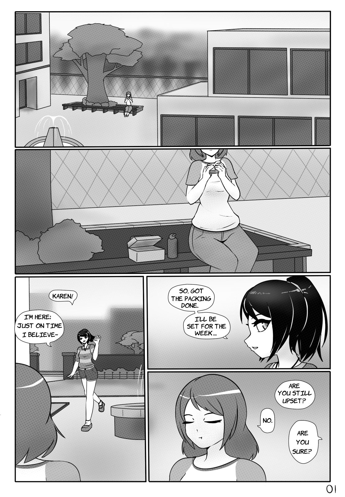 Karen Risks it All page 1 full