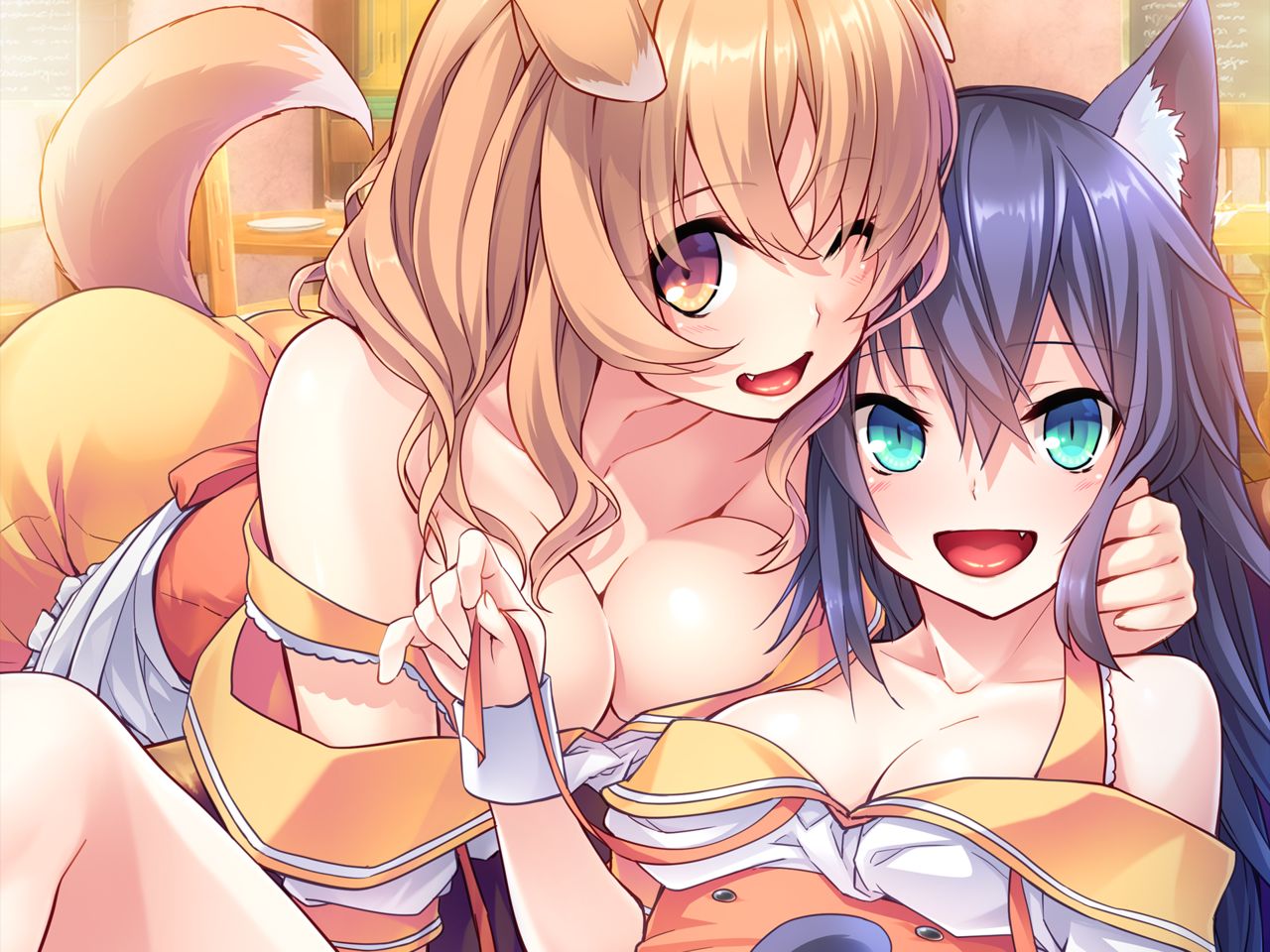 Catgirl &amp; Doggirl Cafe page 3 full