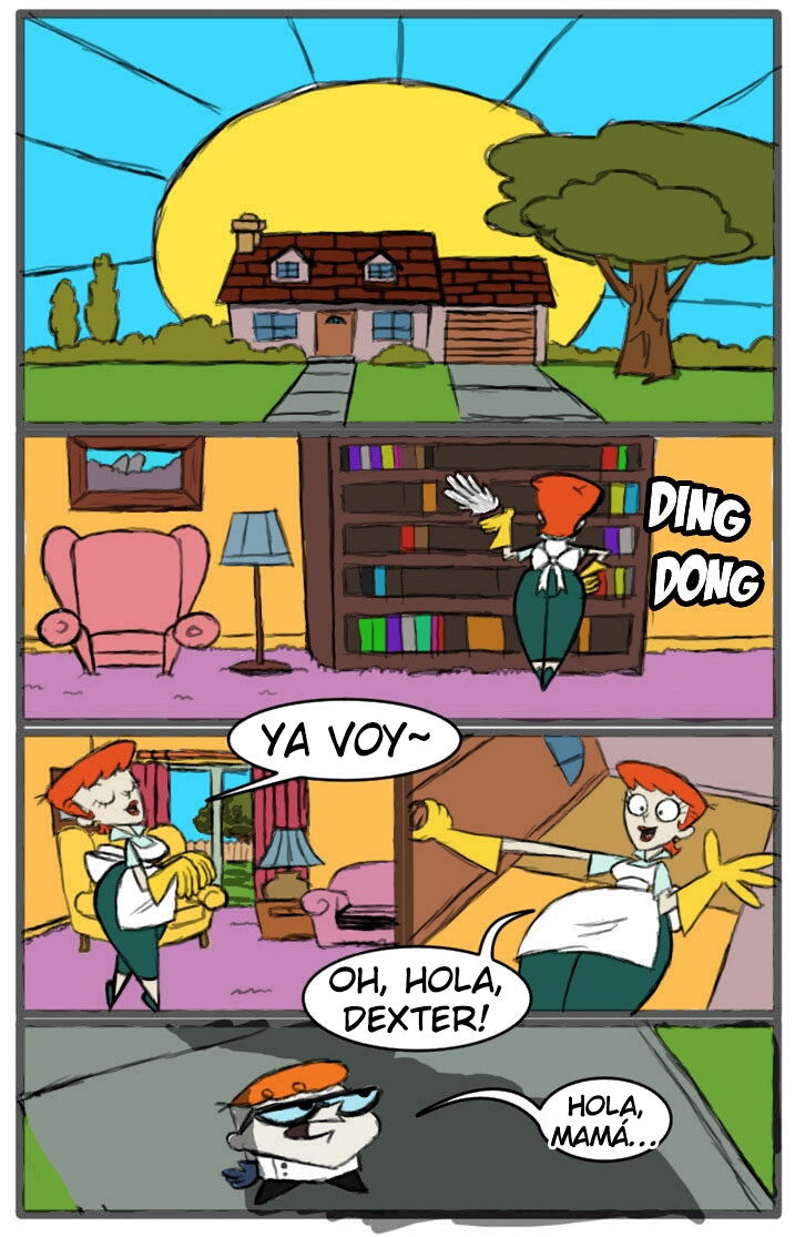 Una Historia Incestuosa 1 - El Laboratorio de Dexter page 2 full