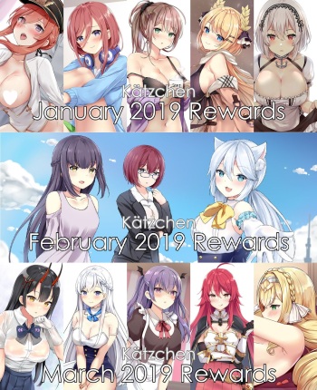 Patreon rewards Q1 2019 cover