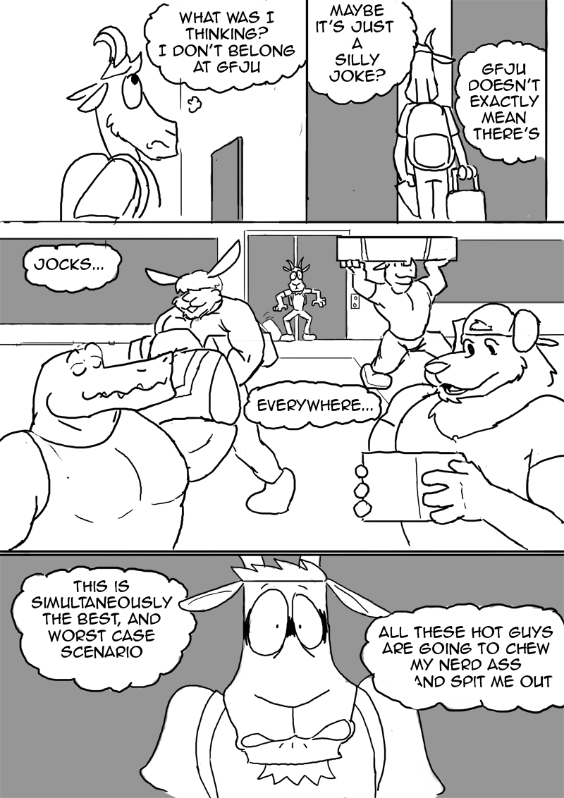 Gay Furry Jock University page 2 full