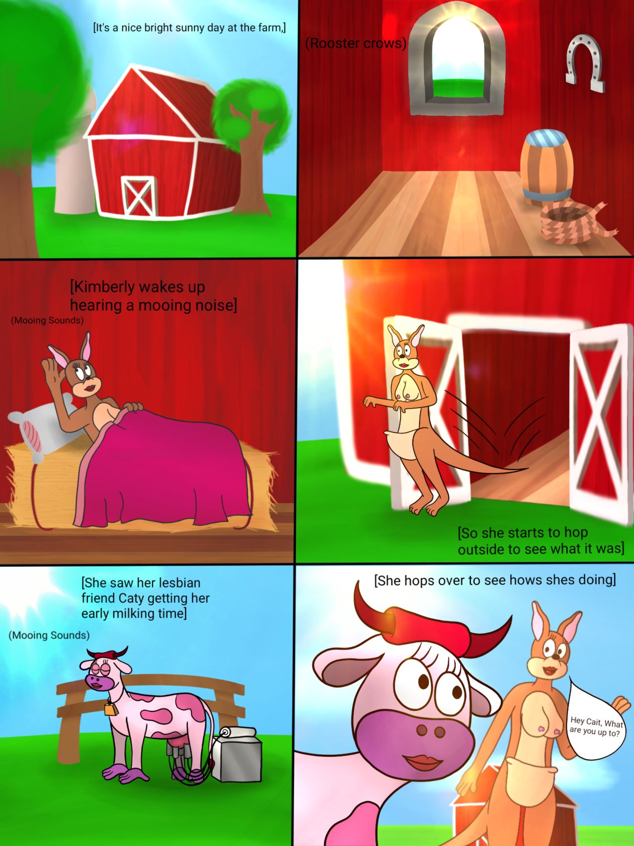 Kimberly The Kangaroo Comic Series Issue #1 page 2 full