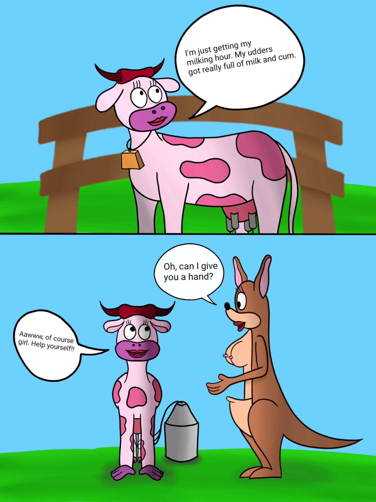 Kimberly The Kangaroo Comic Series Issue #1 page 3 full