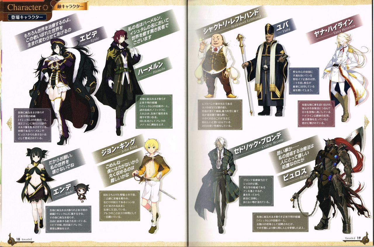 Evenicle 2 Settei Shiryou Rough Gashuu page 10 full