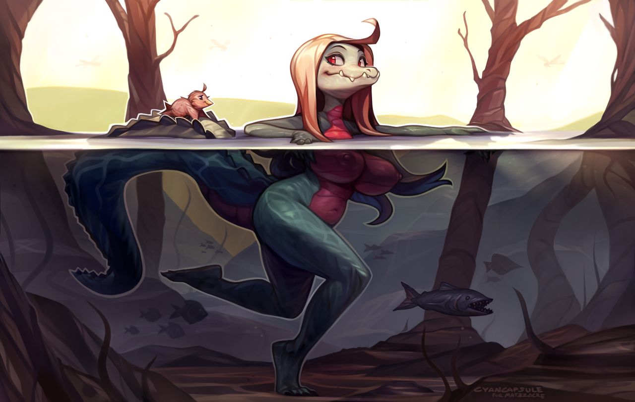 Swamp Girls page 9 full