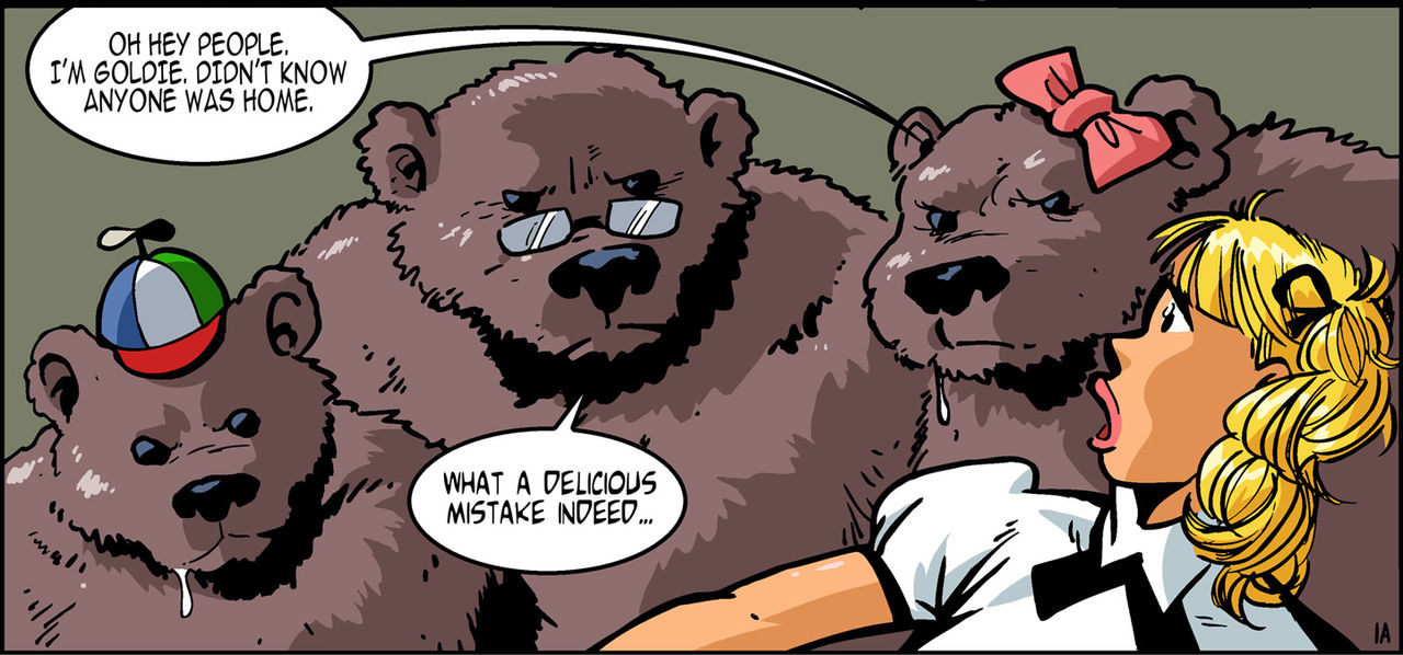 Twisted Fairy Tales G0ldilocked page 4 full