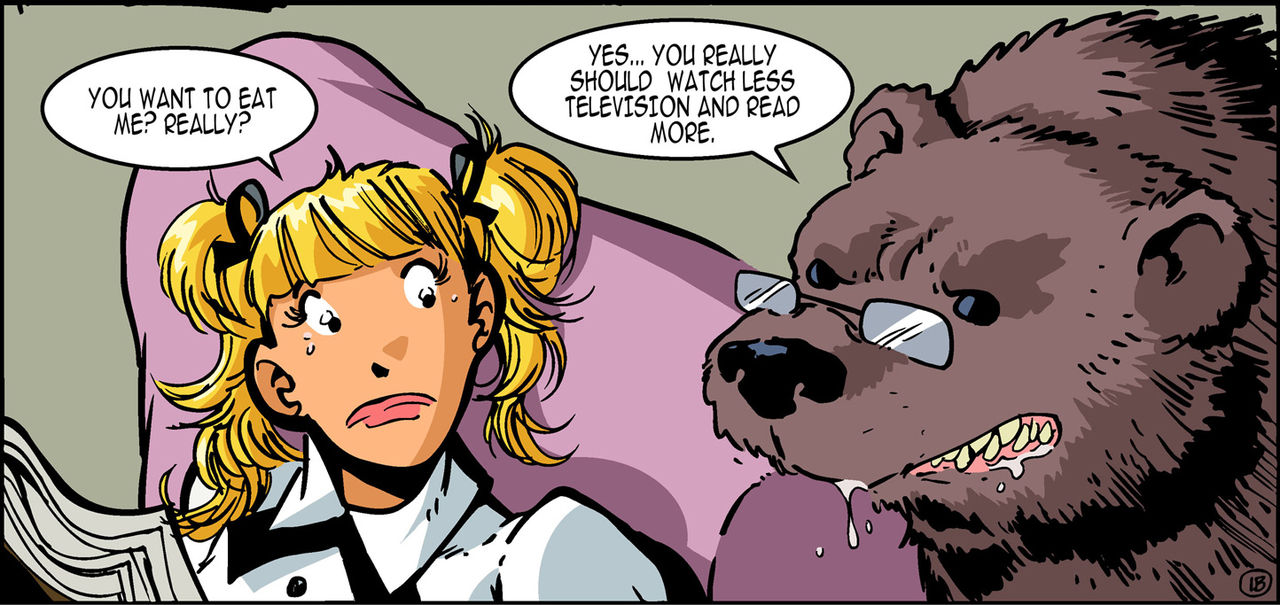 Twisted Fairy Tales G0ldilocked page 7 full