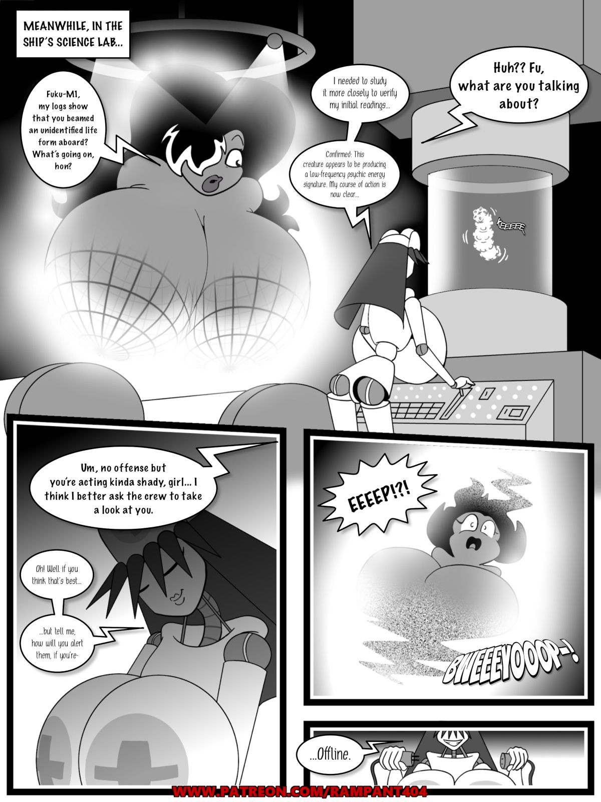 Tales of Schlock #45 : Close Encounters of the Squirm Kind page 8 full
