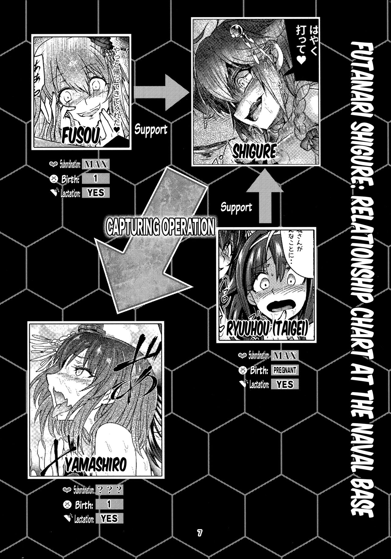 Futanari Shigure Yamashiro Kanochi Yasen Zenhan Sakusen page 6 full